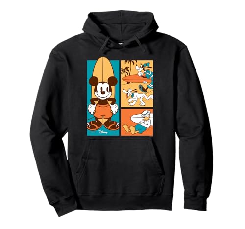 Sweat à capuche Mickey et ses amis idéal pour vos soirées de plage