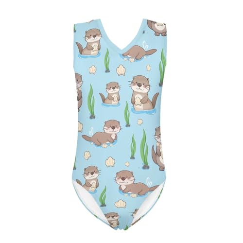 Image of Girls Swimsuit 1 Piece Beach Sport Bathing Suits, Kids Swimwear