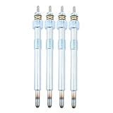 Fakojer 4X Glow Plugs 1G911-65510 1G91165510 Compatible with Kubota Engine V2203 V2403 Excavator