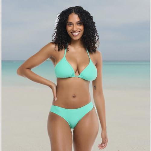 Image of Body Glove Women's Smoothies Eclipse Solid Surf Rider Bikini Bottom Swimsuit