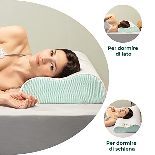 Flowen Cuscino cervicale memory foam
