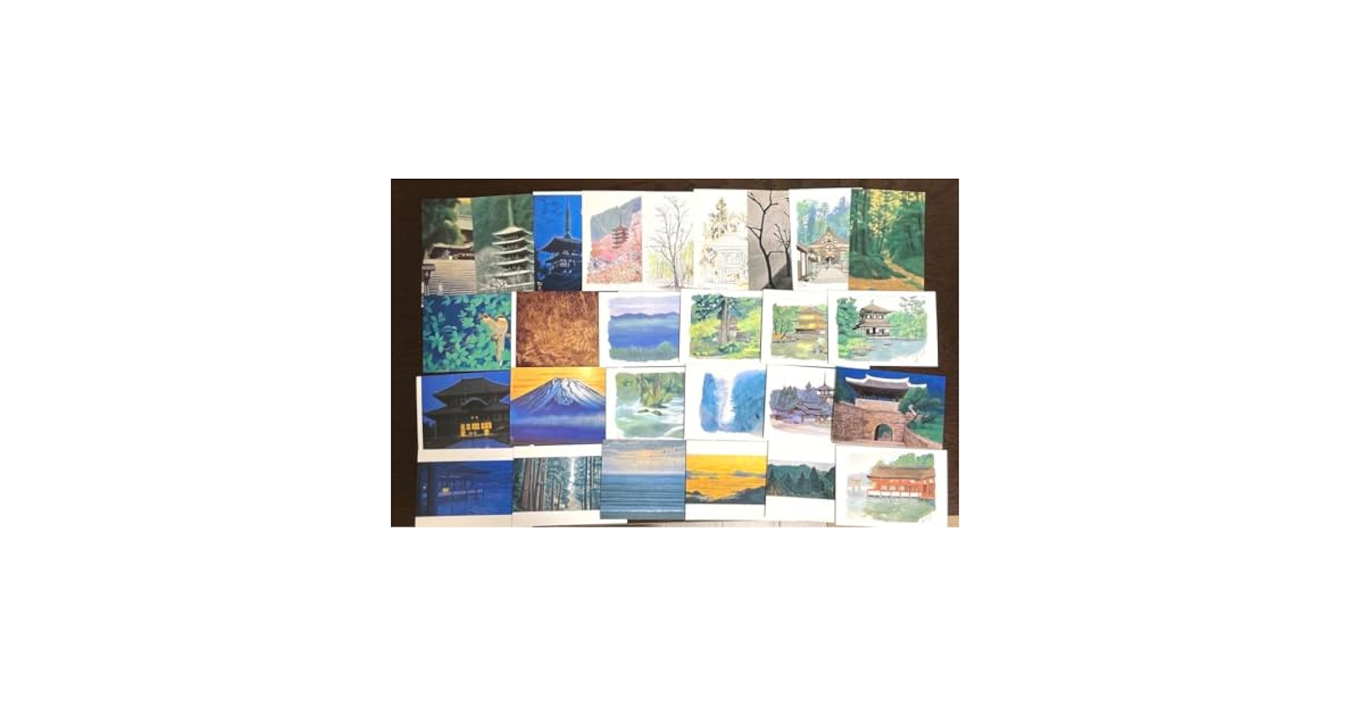 Amazon.co.jp: 平山郁夫 ポストカード 絵葉書 セット 27枚 日本