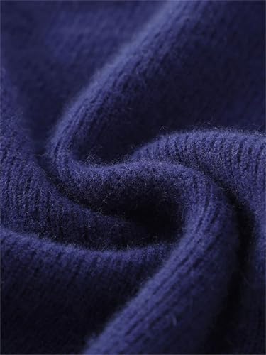 Men's Casual Cashmere Cardigan Full Zip Up Stand Collar Slim Cardigan Winter Thick Warm Knitwear4