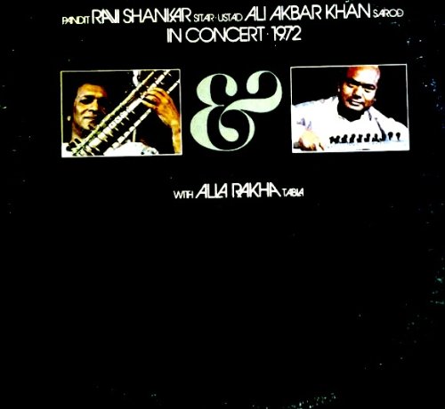 Pandit Ravi Shankar; Ustad Ali Akbar Khan In Concert 1972 With Alla Rakha. LP set - In Concert -1972 LP Apple Records