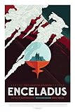 Enceladus: NASA JPL Visions of the Future Voyager Notebook Journal Diary Logbook