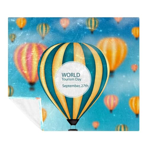 Couverture polaire microfibère 150x200 douce pour lit et canapé