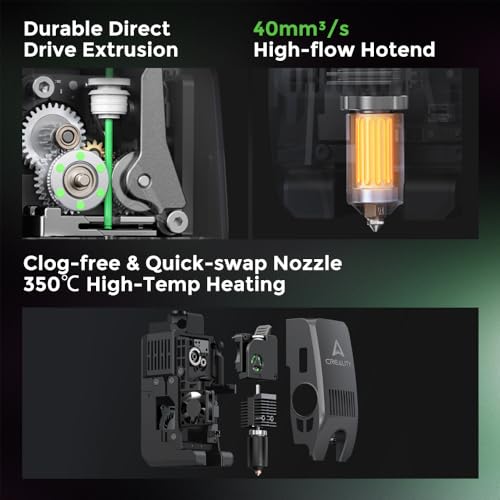 Image of Creality K2 Plus 3D Printer Support Multi Color Printing Needs CFS