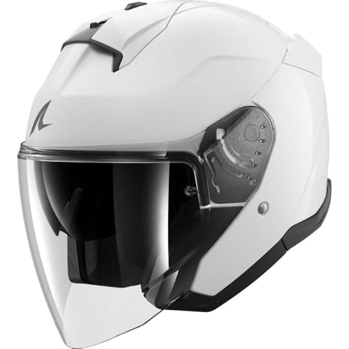 SHARK, Casque Moto Jet SKWAL Jet Blank Pearly White W05, XL