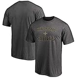 Fanatics Men's Heathered Charcoal New Orleans Saints Victory Arch T-Shirt