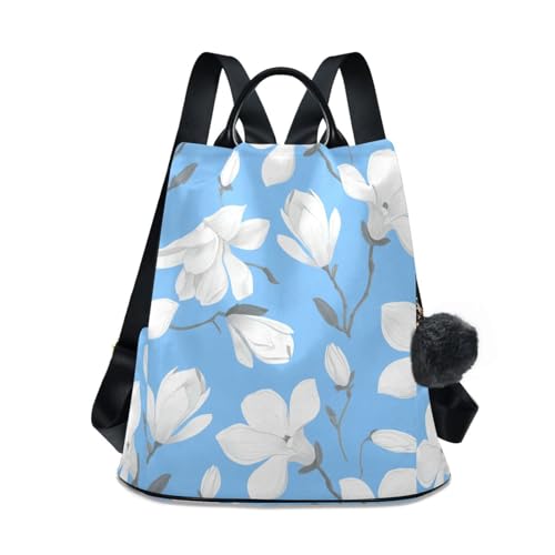 Sac à dos antivol femme imprimé élégant avec poches sécurisées