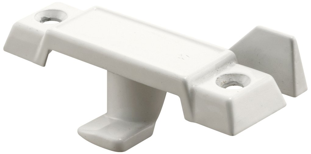 Prime-Line Products F 2756 Sash Lock, fundido construcción, color blanco, utilizar en único colgar ventanas de aluminio