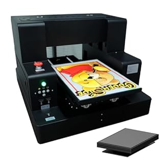 Furvveerr DTF & DTG Printer, A3 L805 Multifunction t Shirt Printer Machine with White Ink Mixing and Semi-Automatic Cleaning, for T-Shirts, Hoodies, Pants, Hats, Shoes, etc.