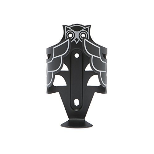 Portland Design Works | Owl Cage, Bicycle Water Bottle Cage, Black/Silver