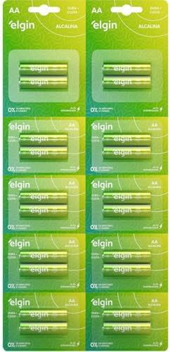 PILHAS AA ALCALINAS CARTELA COM 20 82345