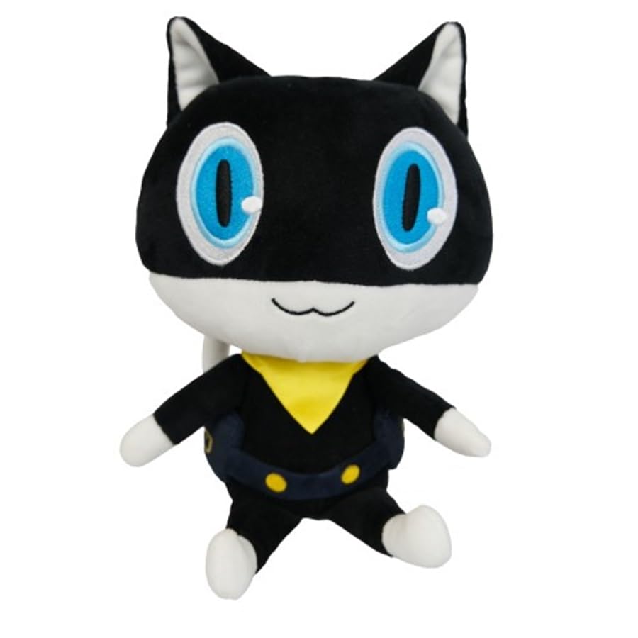 Persona 5R Morgana/Mona Plush, Black