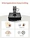 VEVOR Heat Press, 15 x 15 inch Heat Press Machine for T-Shirts, Fast and Even Heating, Easy to Use, High Pressure for Digital Industrial-Quality Sublimation Printer for Transfer Vinyl, T-Shirt, Black