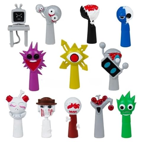 Sprunki Cartoon Action Figures Collection Gift Cover