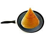 SRIYUG Dosa Pan Non Stick Dosa Tawa Induction base Dosa Chapati Tava With Handle And Free One Scrubber And One Wooden Spatula (3mm) Pan Diameter 10 Inch