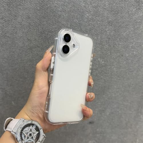 Coque iPhone 16 Pro Max antichoc silicone blanc pour un style épuré