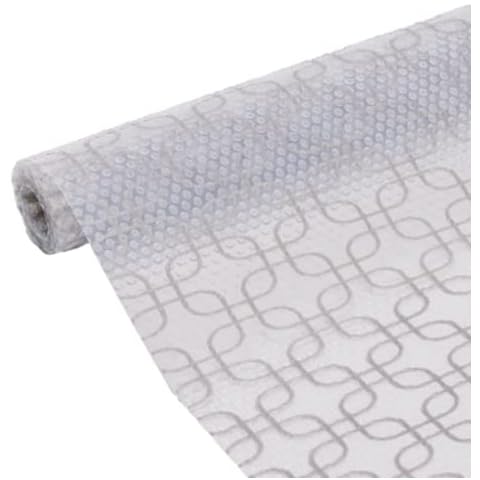 ACHub Premium Fridge Liner, BPA Free, Food Safe - Wider Roll Cut to Fit, Non Adhesive, Washable, Easy to Clean & Durable EVA Shelf Mats - FridgeFresh-Liner Gray Cover