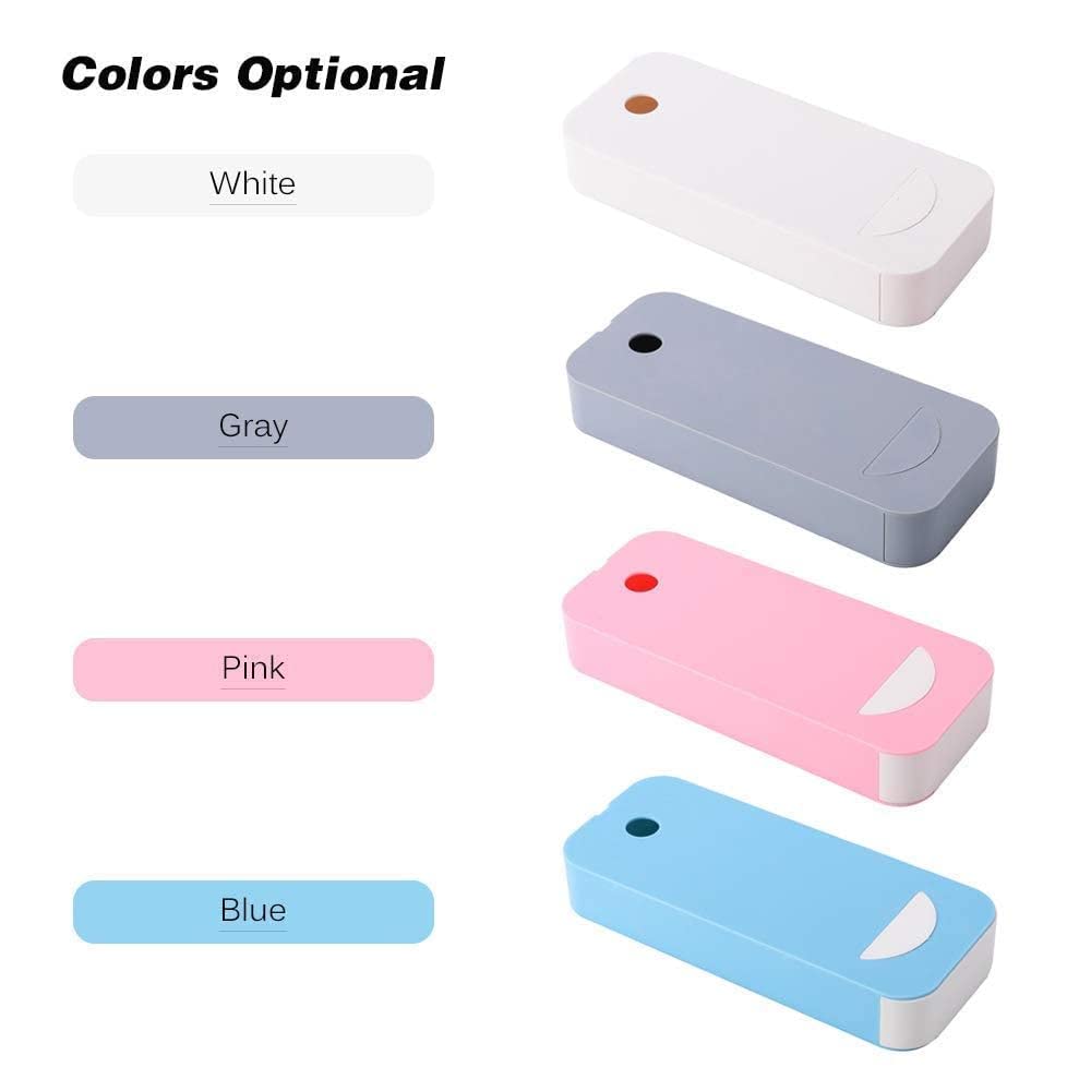Krupasadhya Under Desk Drawer,Hidden Drawer Storage Box,Tray Mini Desk Organizer Expandable Drawer Tray Self-Stick Pop-Up Hanging Drawer For Pencil,Pen,Office Items(PACK OF 1) 3