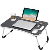 BUYIFY Tragbarer, faltbarer Laptop-Schreibtisch für Bett und Couch, verstellbarer...
