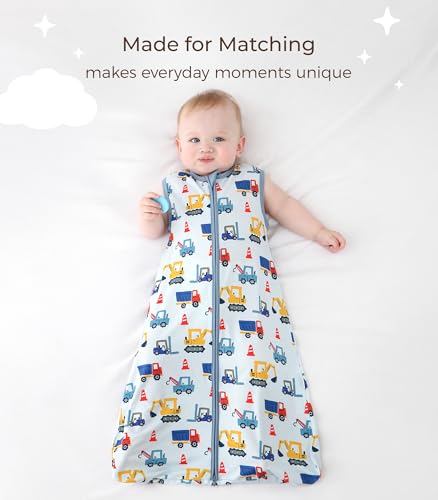 Image of Baby Sleep Sack Soft Wearable Blanket 2-Way Zipper Sleeping Bag for Girls Boys 0-3T, Viscose Made from Bamboo