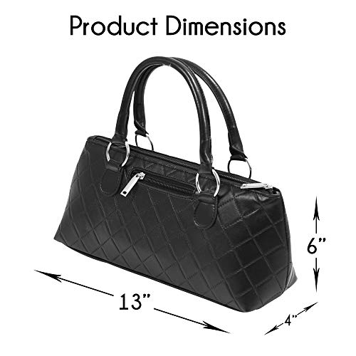 Primeware Wine Clutch Bag (Thermal Insulated) Trendy Women’s Carry Tote | Holds Red & White 750mL Bottles | Trendy Fashion | Incl. Portable Waiter-Style Corkscrew