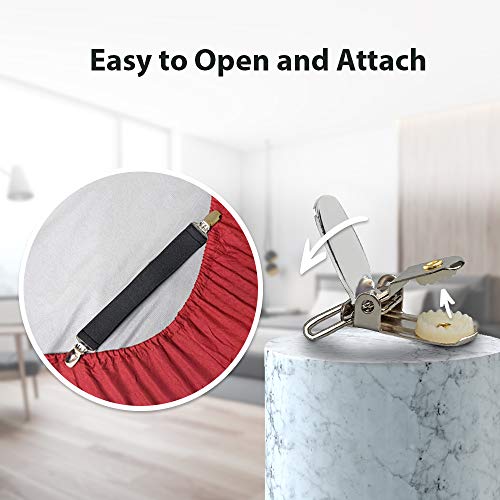 Hold’em 1” Polished Nickel Plated Clips With Secure Prong To Ensure Maximum Hold Perfect For Making Mitten, Suspenders Or - 5 Pieces #TOP3
