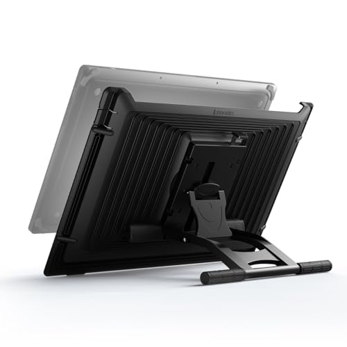 XENCELABS Caballete de escritorio para pantalla de bolígrafos, paquete de 16 unidades y pantalla de bolígrafo, 16 esenciales, soporte ajustable con liberación rápida y compatibilidad VESA