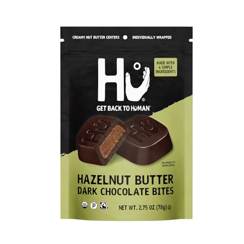 Hu Hazelnut Dark Chocolate Bites