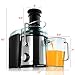 MegaChef Wide Mouth Extractor Juice Machine with Dual Speed Centrifugal Stainless Steel Juicer, 3.5 Cup, Chrome Silver