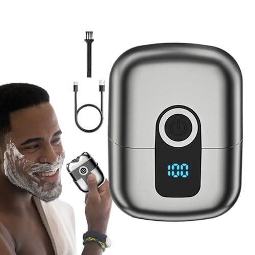 Rasoir électrique pour homme doux sur les peaux sensibles du visage