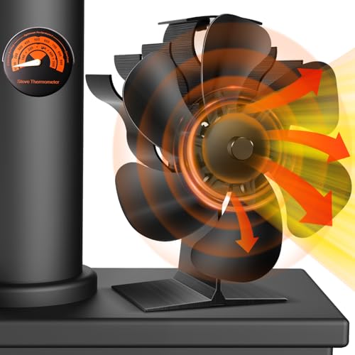 Lvelfe Ventilador de chimenea 6 hojas