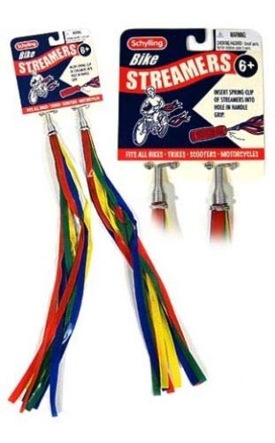 Big Game Toys~Handlebar Streamers Set/2 Retro/VTG fit Schwinn Sting ray Murry Bike Bicycle New
