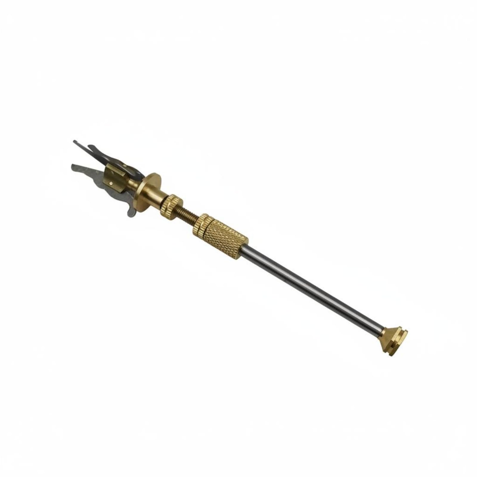 Colcolo Pince de Réparation de Montre Support d'Équilibre Outil d'Horloger Pince à Trois Dents Métal Contrôle Maîtrisé Assemblage de Adaptée