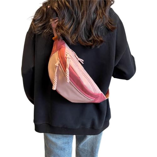 2024 Waist Bag Fanny Pack Large Capacity Fashion Leisure Belt Bag Chest Bag for Unisex Versatile Crossbody Waist Pack2