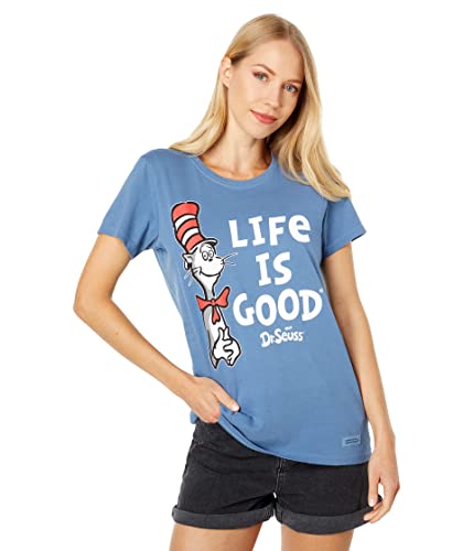 T-shirt chat The Cat Belly Up LIG Stack en coton confortable