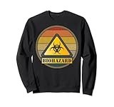 Biohazard Sign Distressed Vintage
