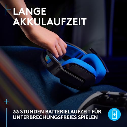 Logitech G535 Lightspeed Wireless Gaming-Headset für PS5, PS4 und PC