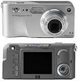 HP PhotoSmart M517 - Digital camera - compact - 5.2 Mpix - optical zoom: 3 x - supported memory: MMC, SD