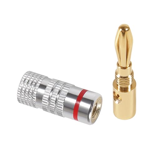 Conector Banana para Altavoz 12 Pzs Oro 24k miniatura 5