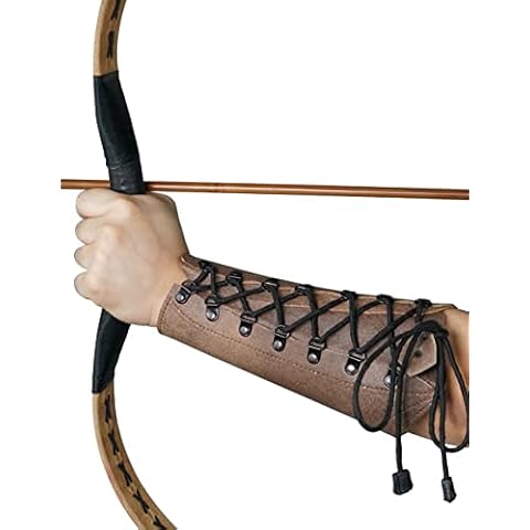 Longbowmaker Leather Archery Arm Guard Cover