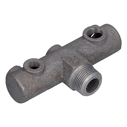 Soporte de Válvula Reguladora de 6 Vías Chrees Conector de Rosca Macho de 32 mm 3