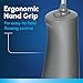 Waterpik Cordless Pulse Rechargeable Portable Water Flosser for Teeth, Gums, Braces Care and Travel with 2 Flossing Tips, Waterproof, ADA Accepted, WF-20 Gray, Packaging May Vary