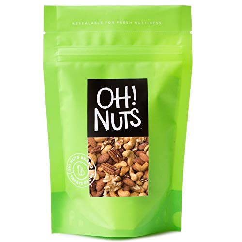 Mixed Nuts Roasted Unsalted (5 Pound Bag) - Oh! Nuts