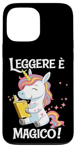 Leggere E Magico Unicorno Lettura Italiano Bambini �X�}�z�P�[�X iPhone 13 Pro Max �p