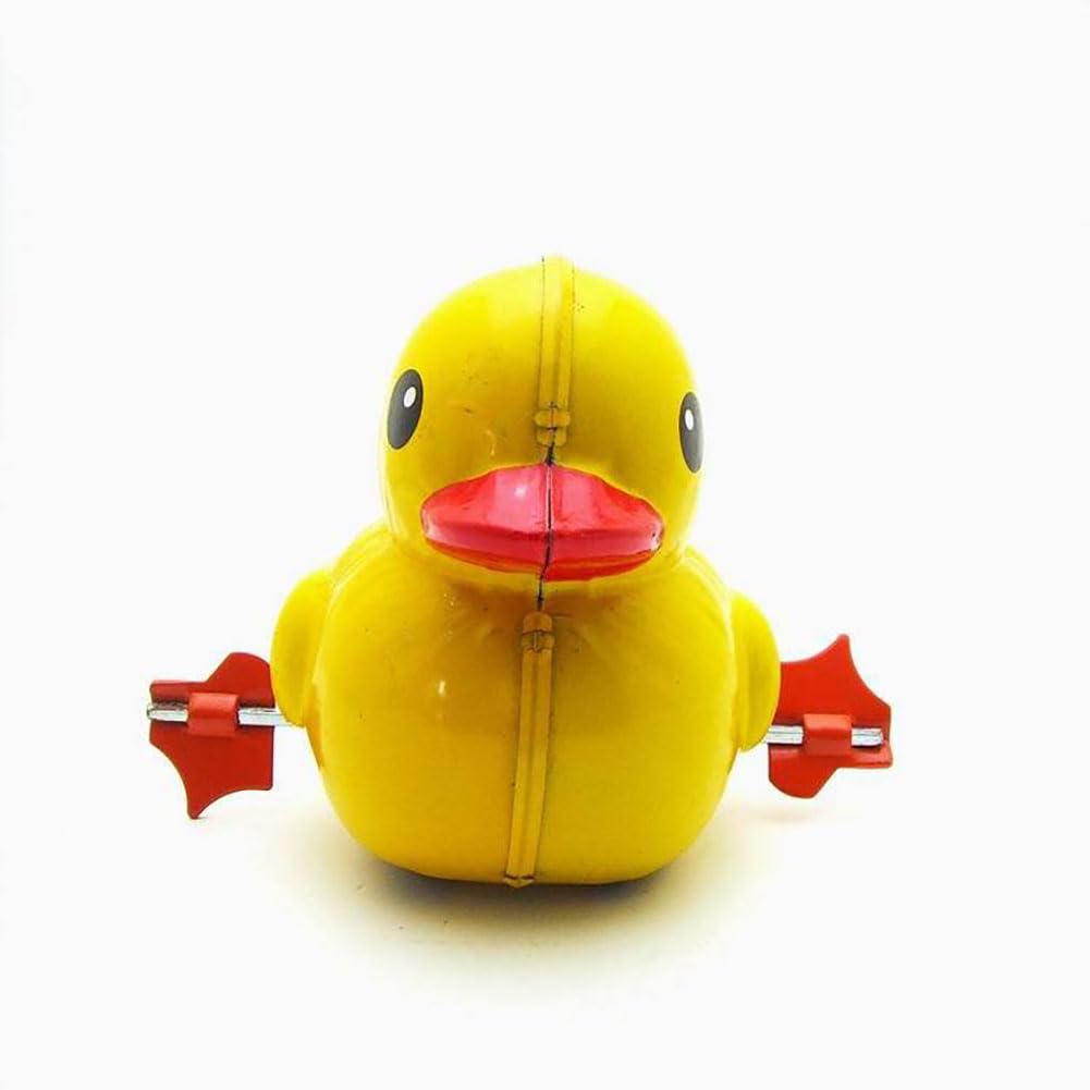 Canard Sur Vélo à Remonter - Jouet En étain Vintage, Décoration Rétro - 10