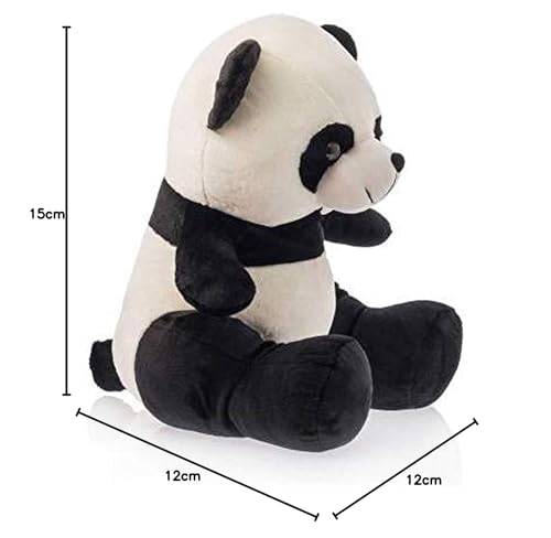 Image of Hug N Feel 2 Feet White & Black Panda Giant Teddy Bear Soft Plush Cuddly Stuffed Animal Toy for Kids, Birthdays, Anniversaries, Valentine's Day, Special Occasions