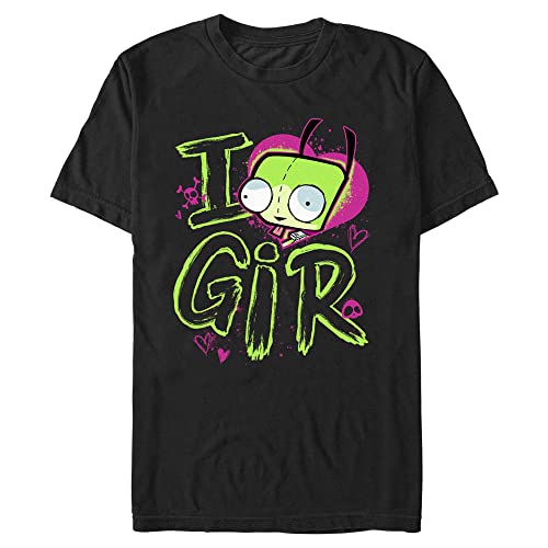 Amazon.com: Nickelodeon Invader Zim Love Gir Men's Tops Short